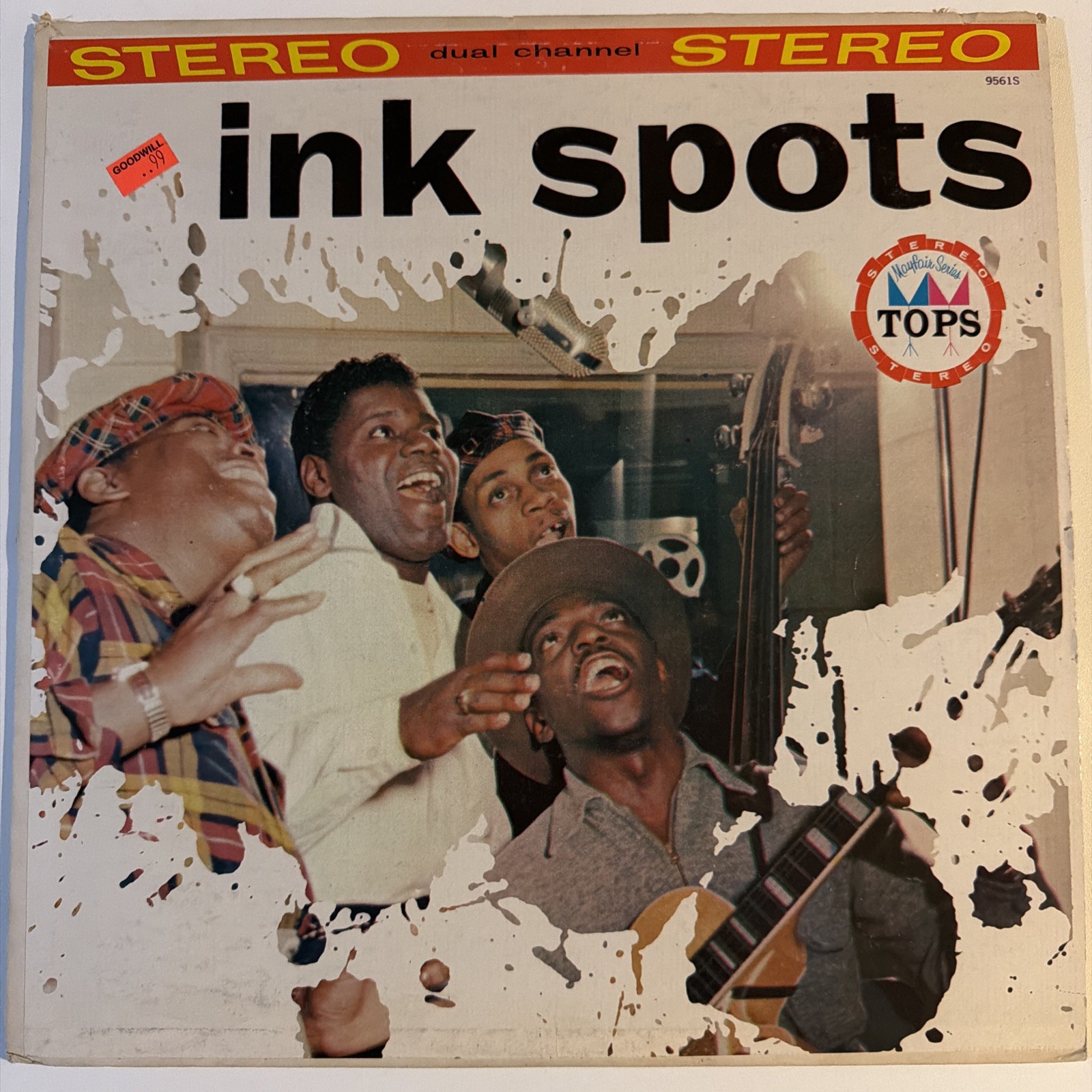 THE INK SPOTS Rare 1959 Colored Vinyl Lp Better VG/Nice VG