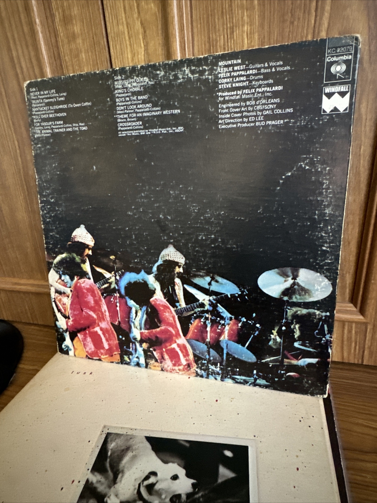 Mountain The Best Of Mountain LP Columbia/Windfall KC 32079 1973 1st PR VG+/VG