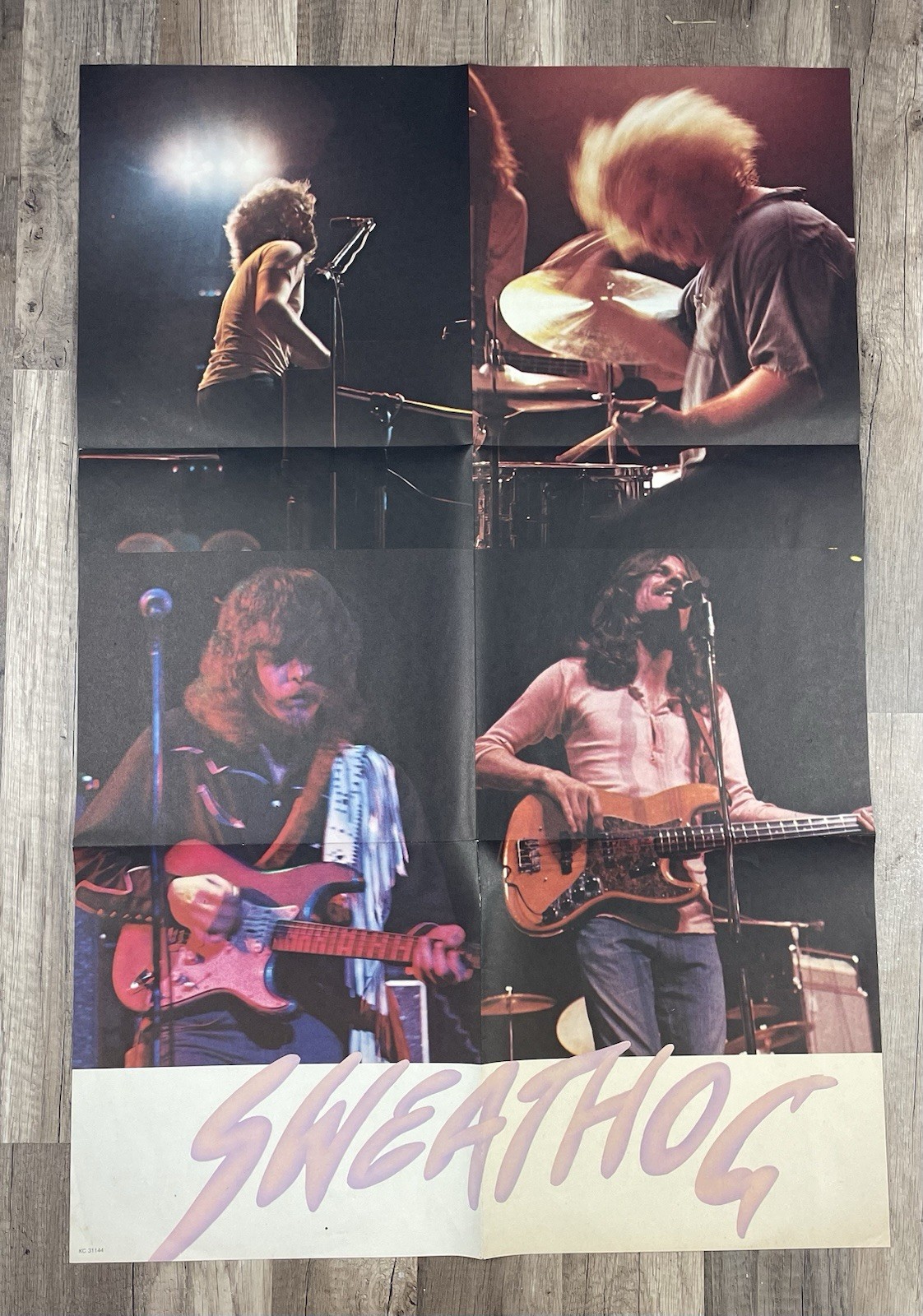 Sweathog – Hallelujah 1972 First Edition Vinyl LP Classic Southern Rock VG