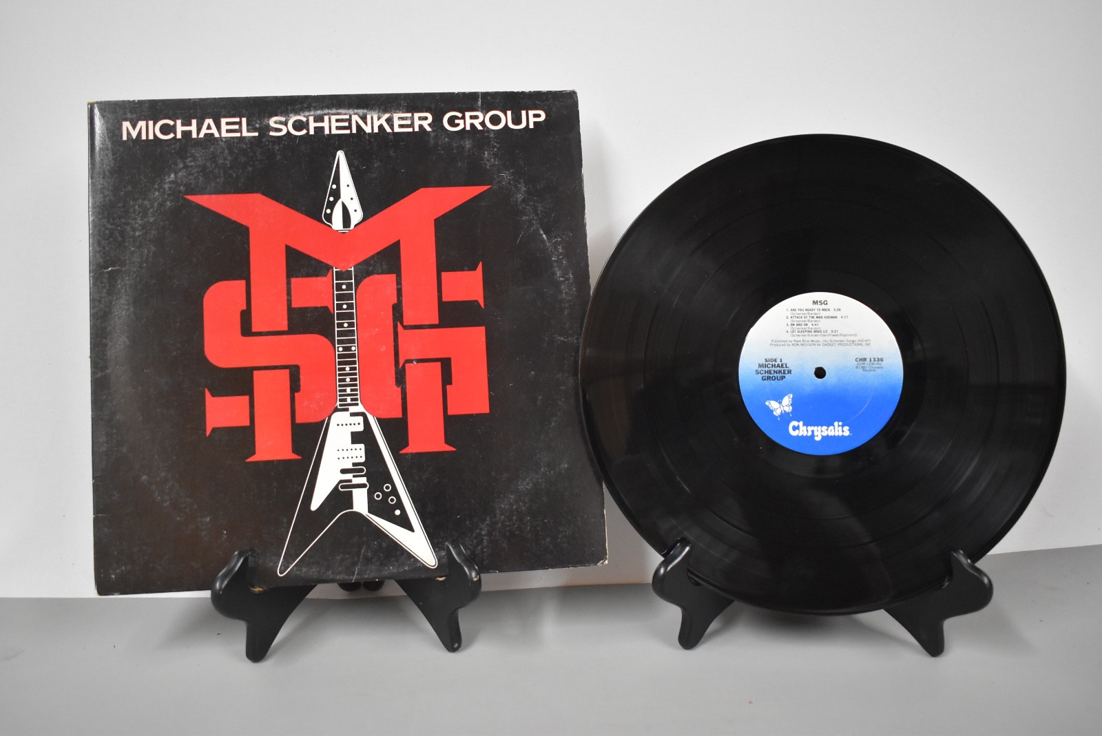 The Michael Schenker Group – MSG 1981 Self Titled Vinyl Chrysalis EX
