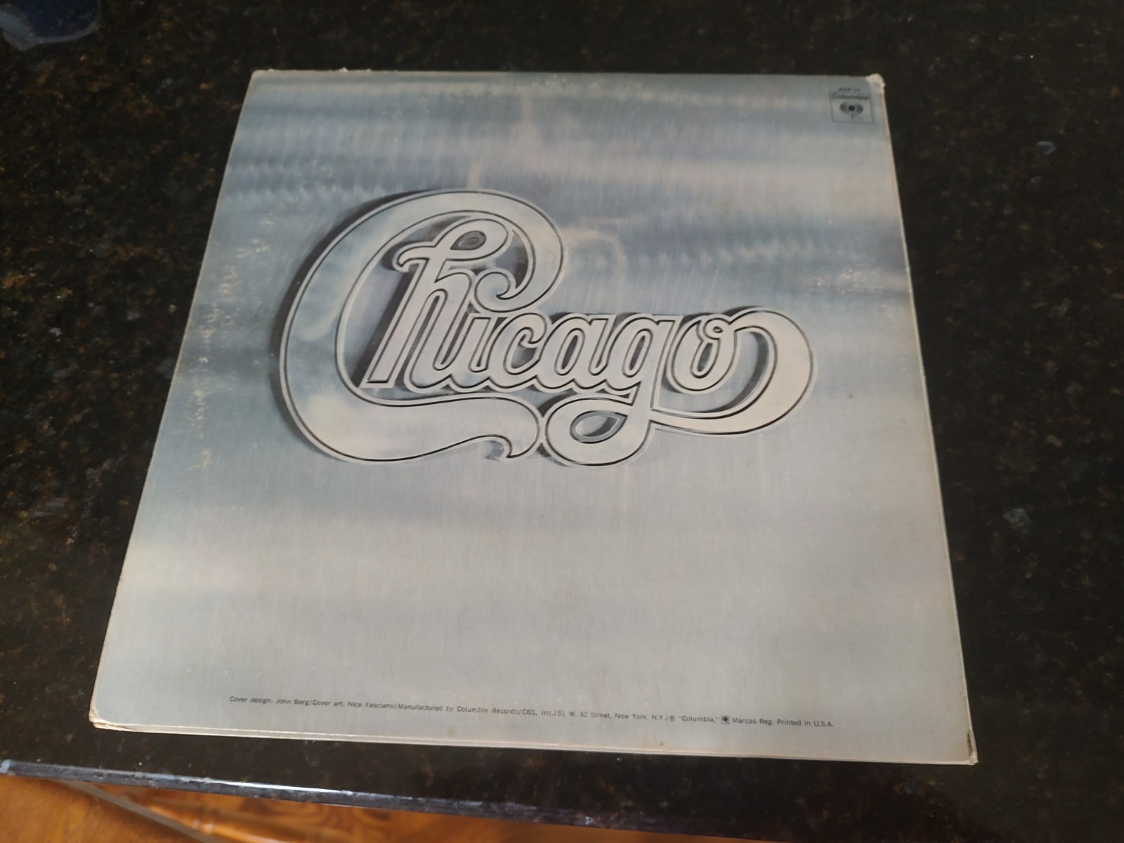Chicago Vinyl Record Kgp 24 1970 (Stains On Cover)