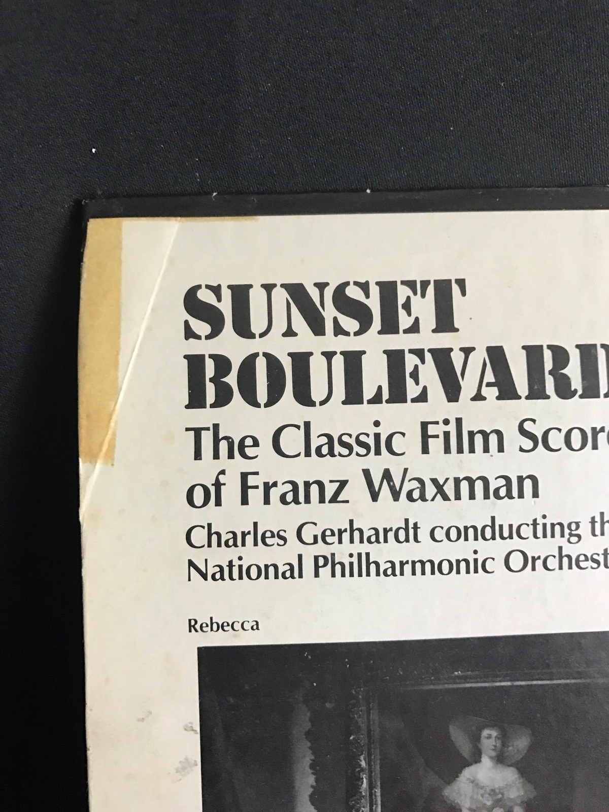 VINTAGE 1978 SUNSET BOULEVARD+CLASSIC FILM SCORES FRANZ WAXMAN MOVIE Soundtrack