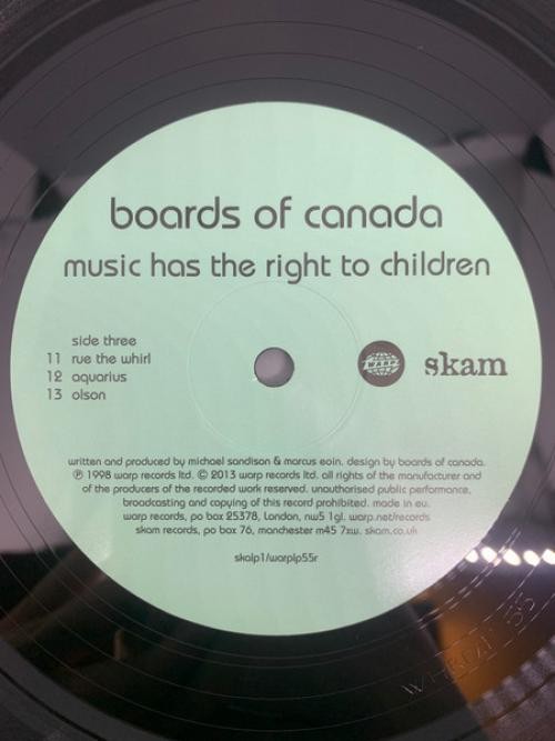 Boards Of Canada – Music Has The Right To Children (2xLP, RP) (Mint (M)) – 41834
