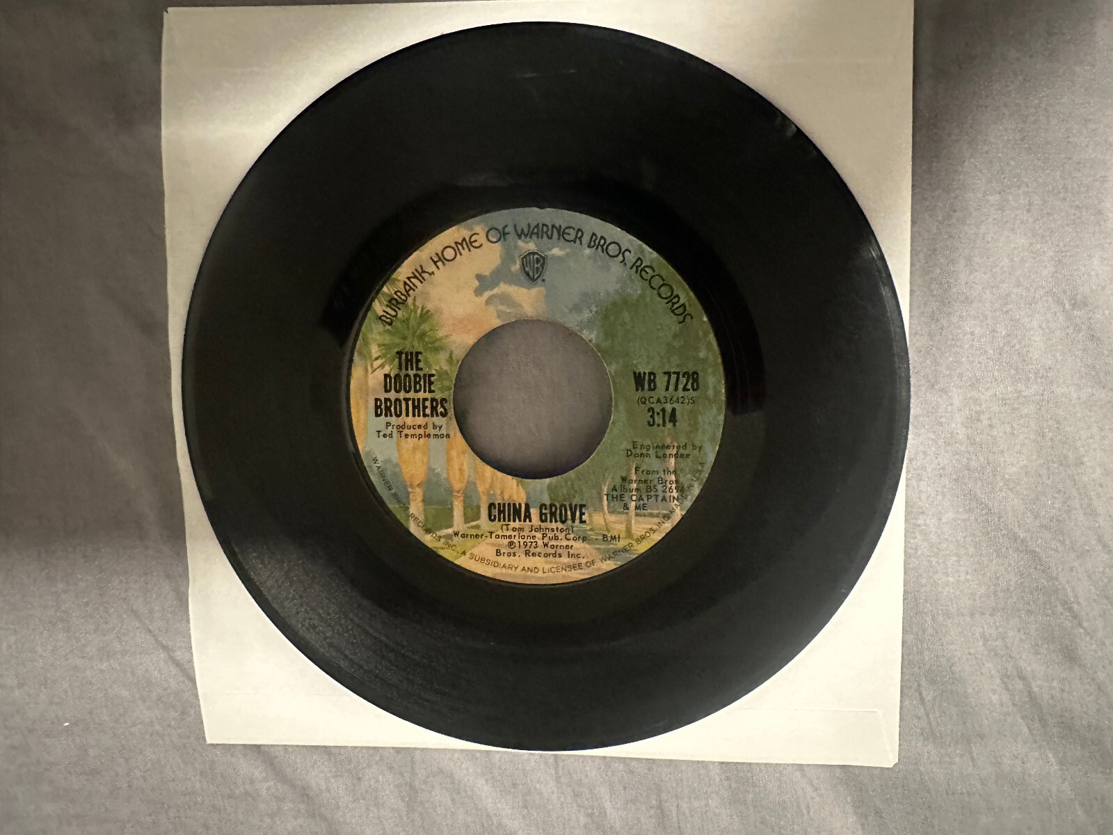 The Doobie Bros China Groove 45 Details in Listing)