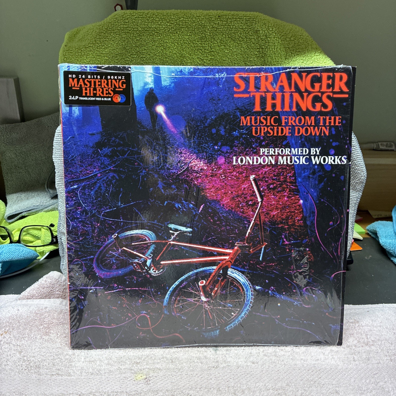 London Music Works Stanger Things [Translucent Red & Blue] 2-LP Vinyl New Sealed