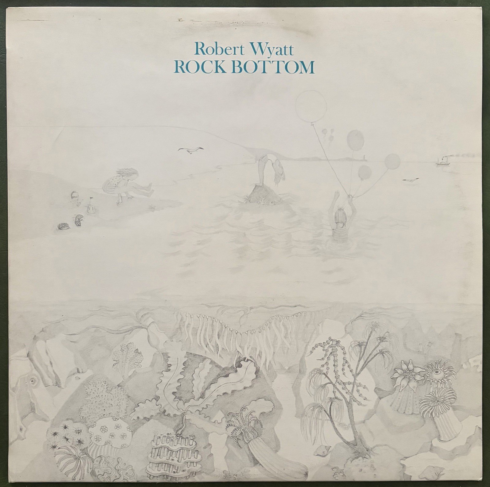 Robert Wyatt Rock Bottom 1974 12” Mini LP VG/VG UK Import