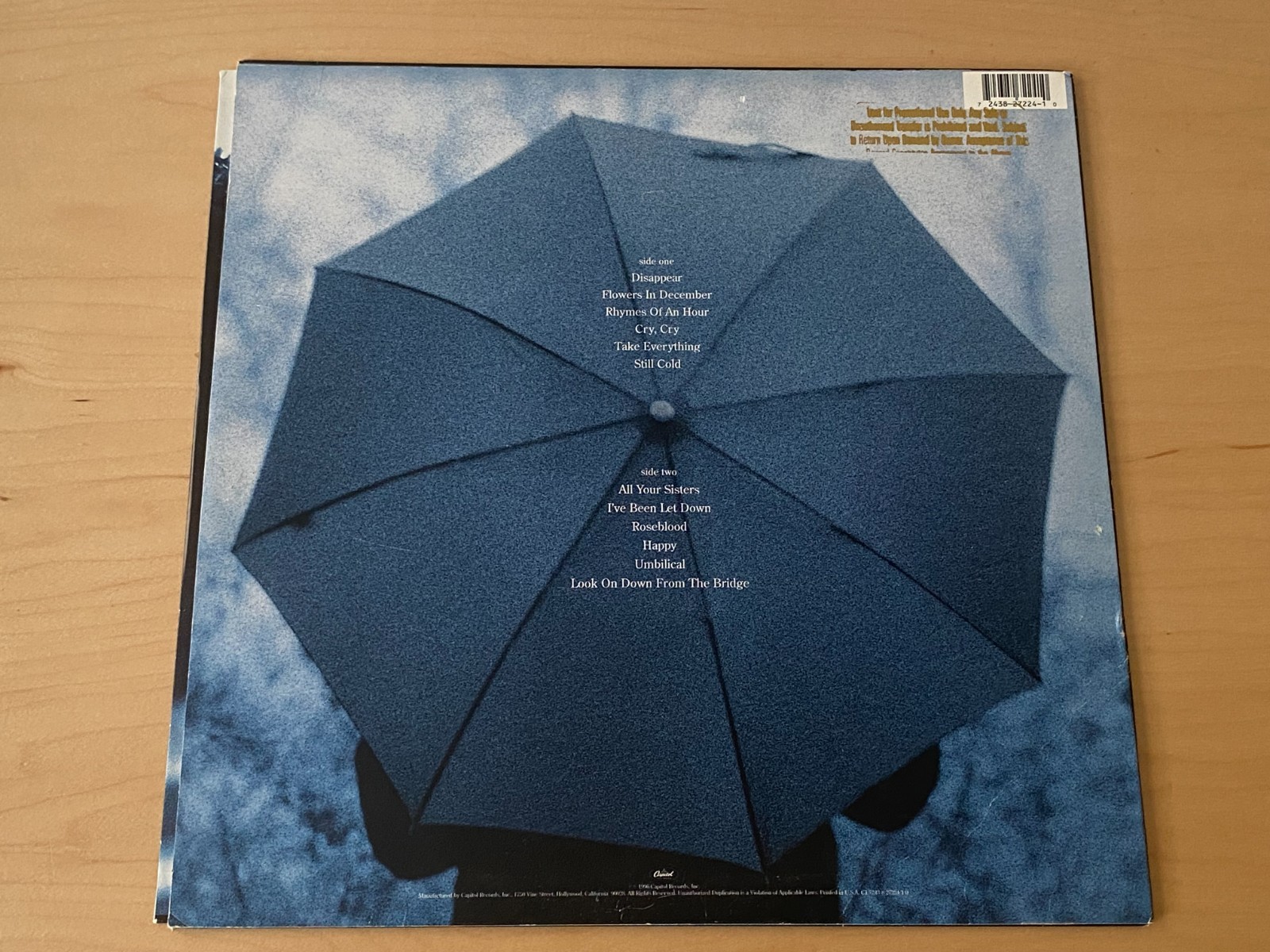 Mazzy Star – AMONG MY SWAN – 1996 Limited Edition LP – Promo Only Gold Stamp