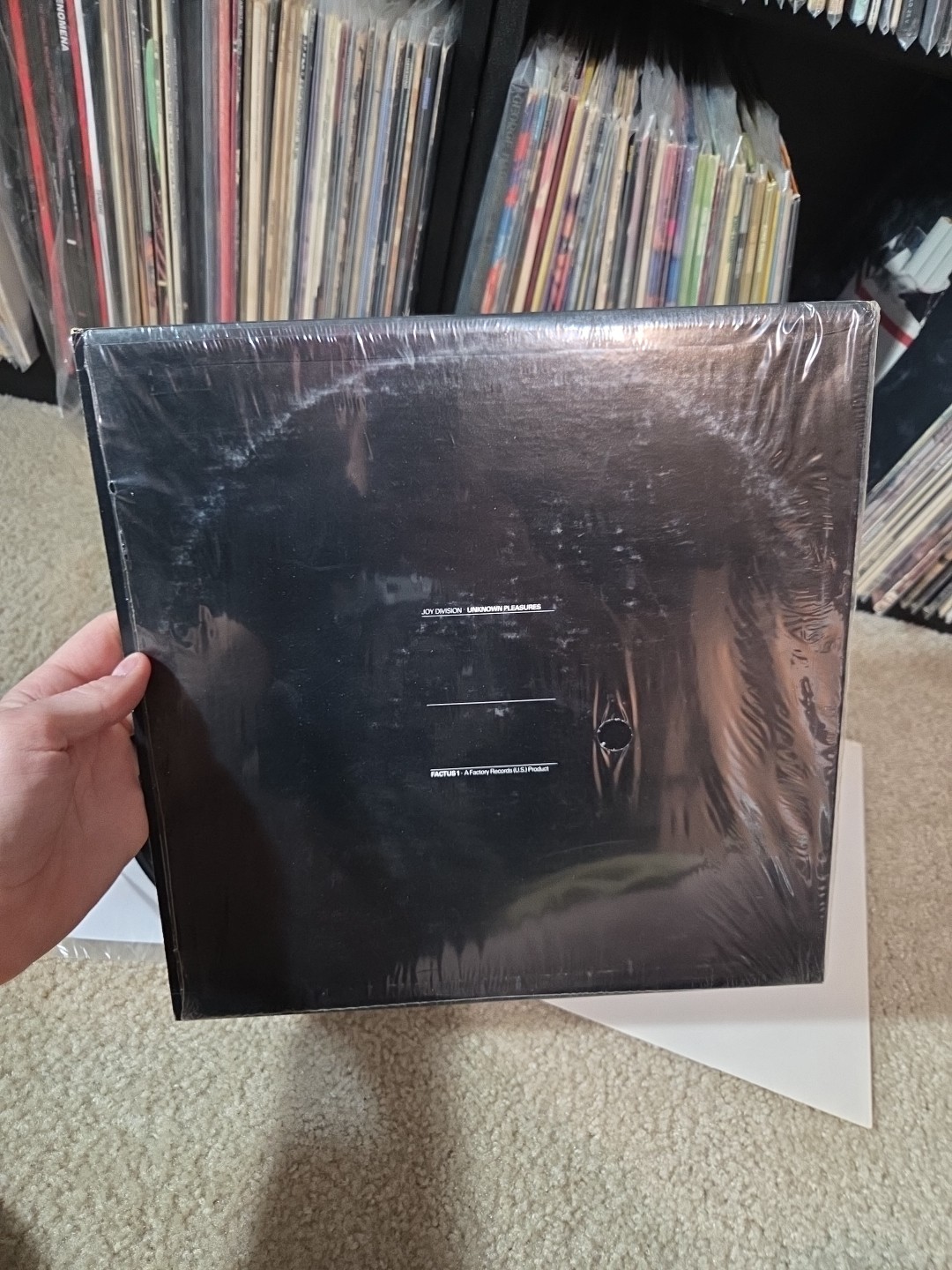 Joy Division Unknown Pleasures Lp Vinyl 1980 UK ‘Smooth’ Press Shrink/Hype EX