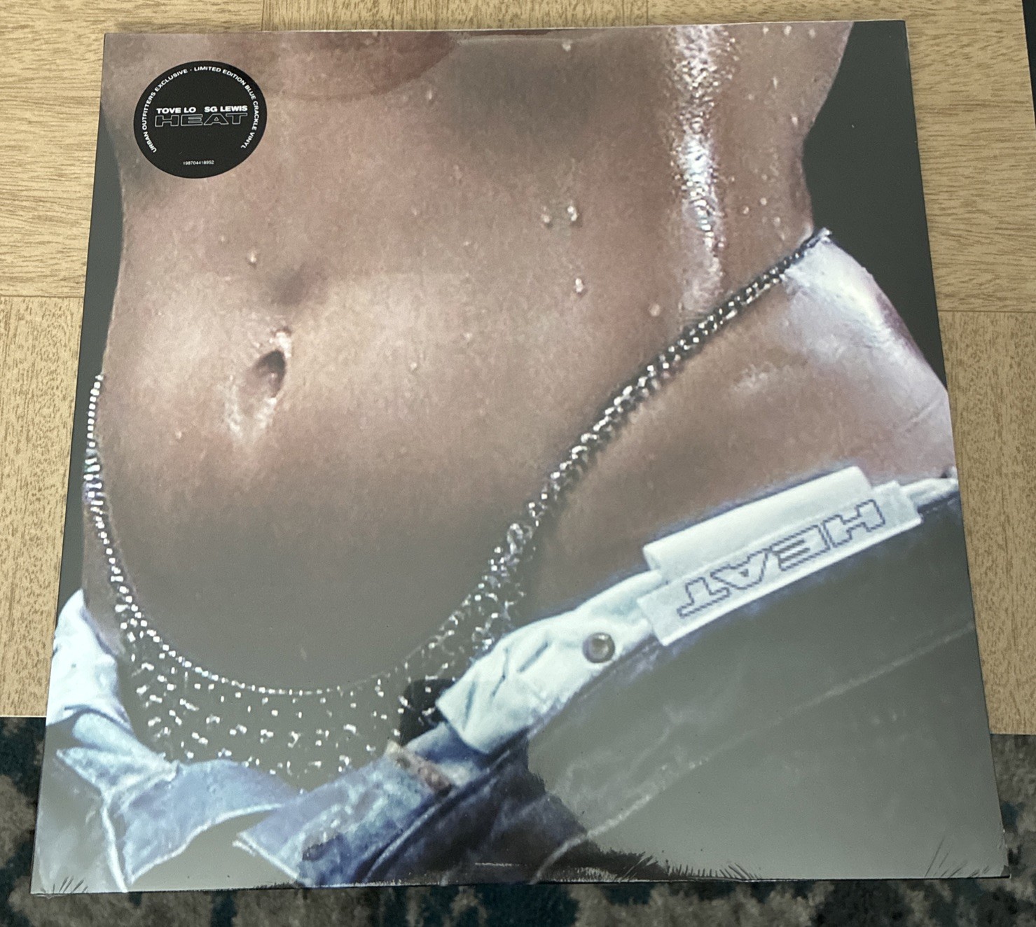 Tove Lo & SG Lewis 🔥 HEAT Vinyl Blue Crackle Urban Outfitters UO SOLD OUT!