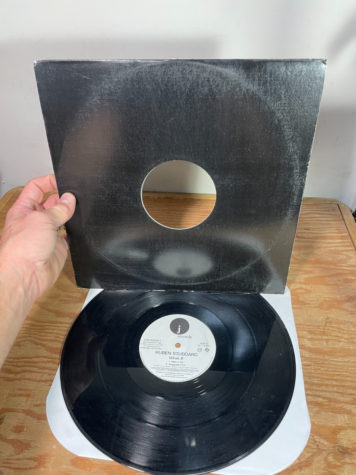 Ruben Studdard What If J Records 12″ Single