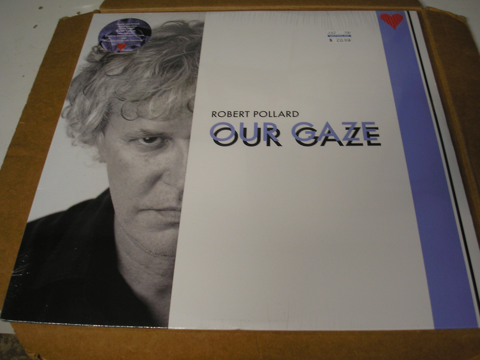 Robert Pollard – Our Gaze LP new sealed GBV Inc indie rock pop Guided By Voices