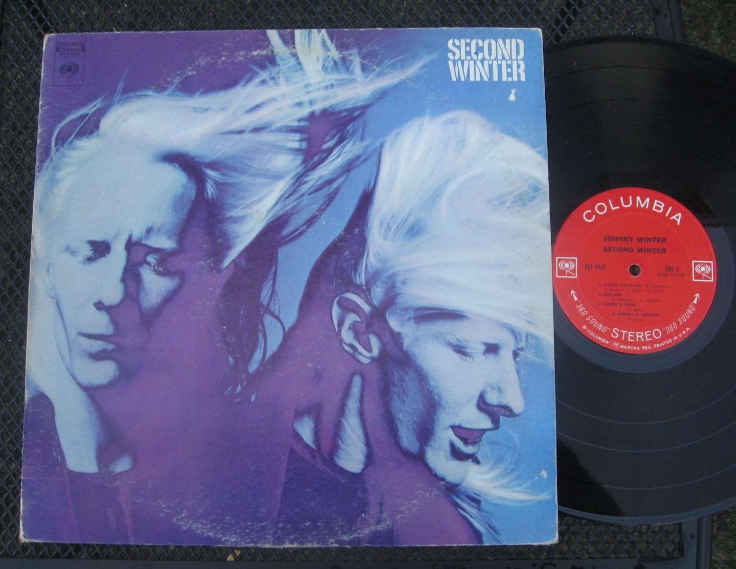 Johnny Winter Second Winter KCS 9947 Orig 2LP’s