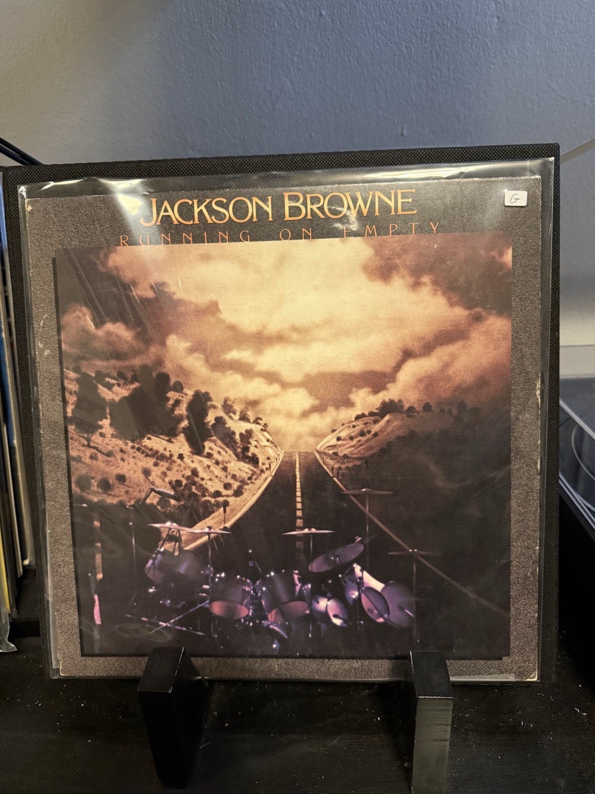 Jackson Browne – Running on Empty (1977) – w/Photo Book – G Condition