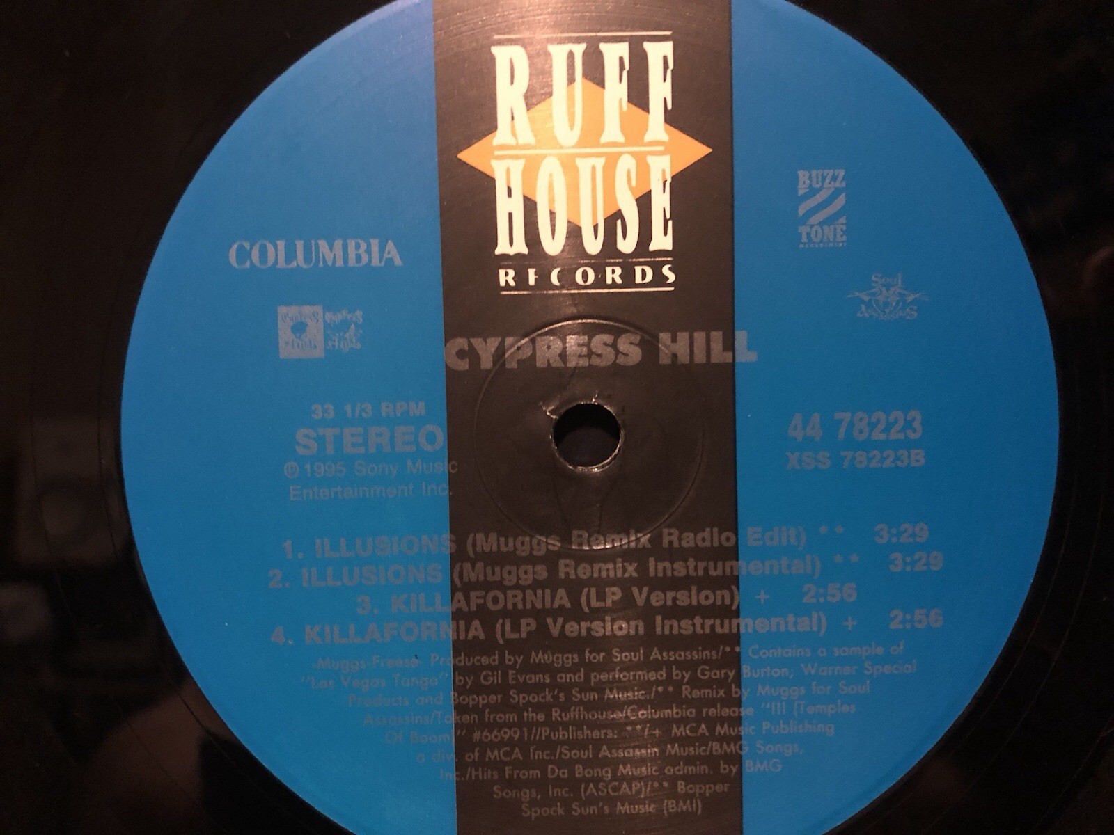 Cypress Hill 12” Illusions VG+