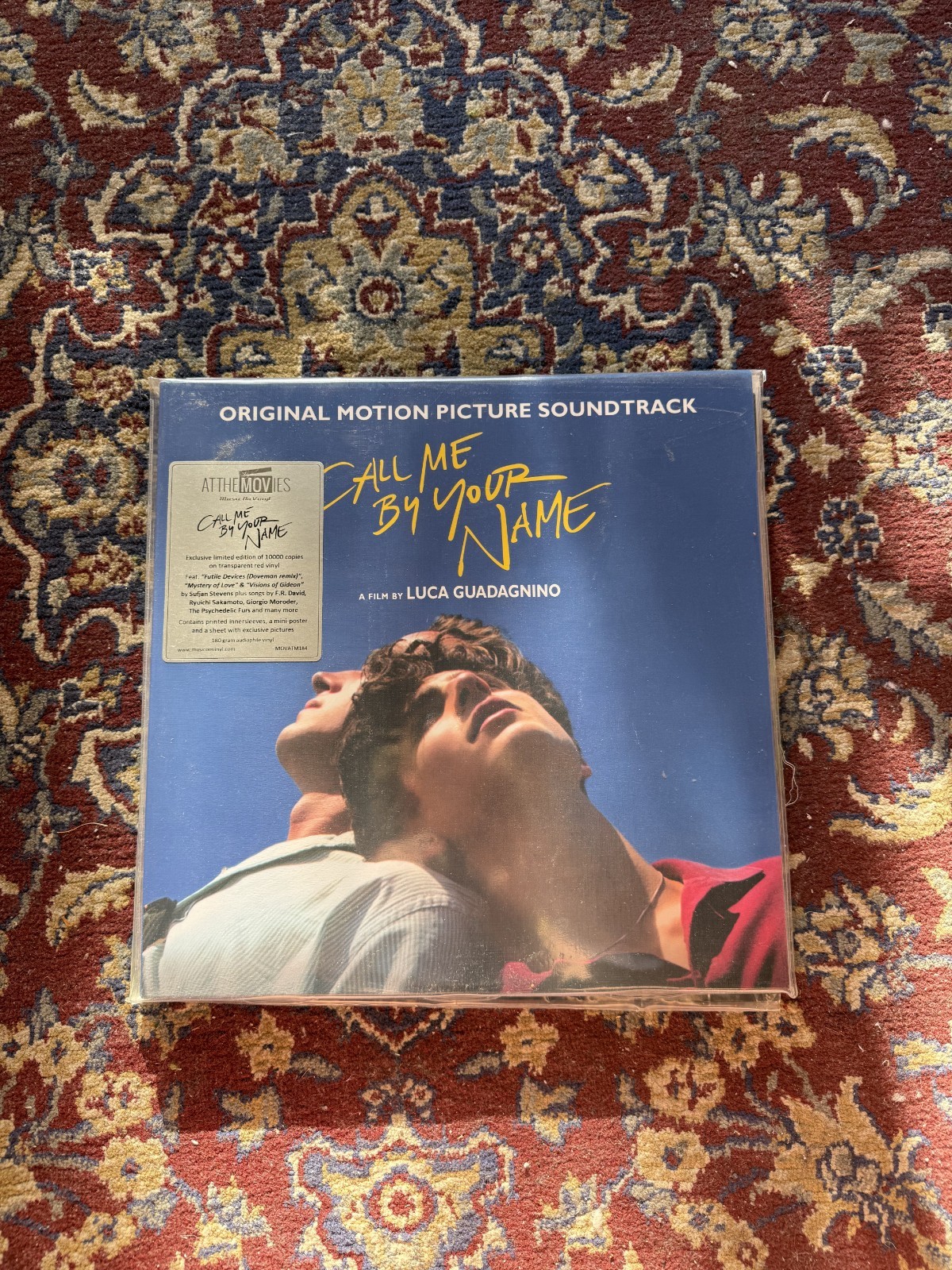 CALL ME BY YOUR NAME, Soundtrack – Rare Red Vinyl