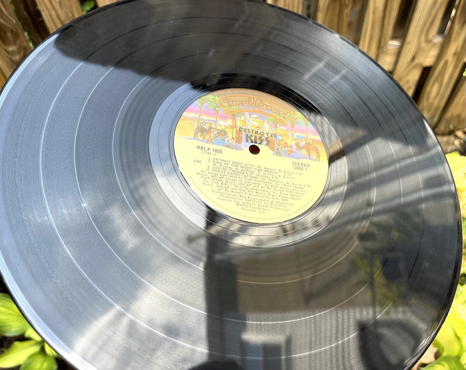 Kiss Destroyer Vinyl Record Album LP 1976 Repress EX NICE