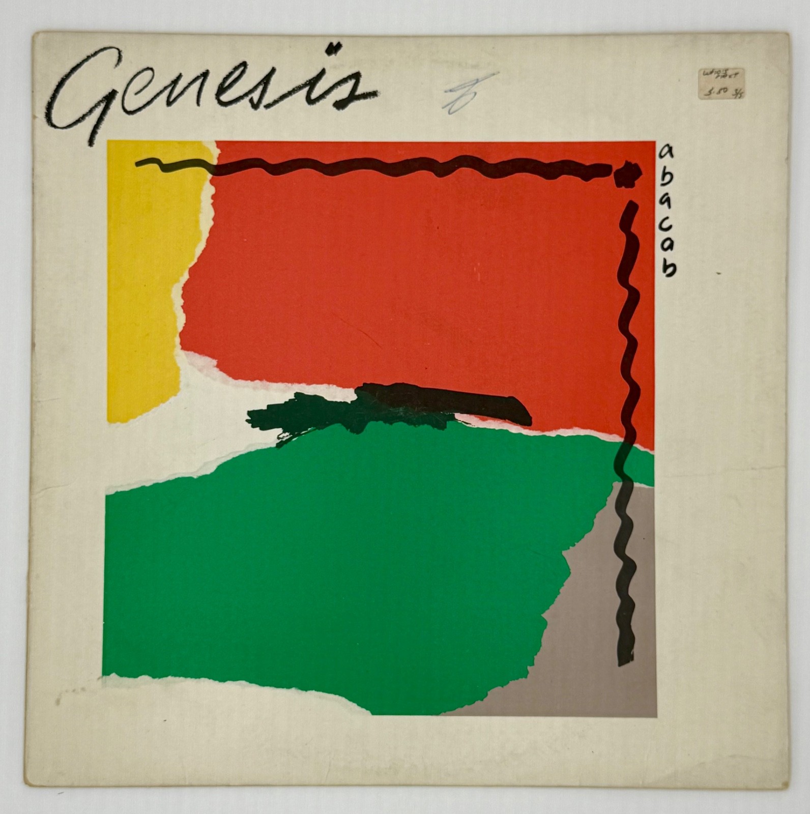 GENESIS – Abacab 1981 Vinyl LP Atlantic ATL-19313, Phil Collins VG+