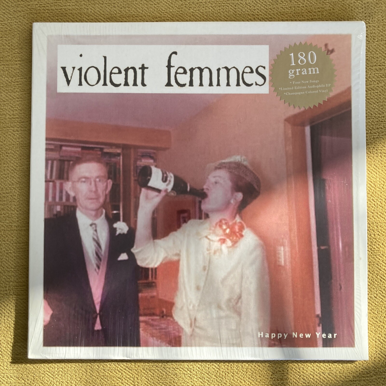 Violent Femmes Happy New Year Limited Gold Vinyl RSD ’16 Still in Shrink MINTY!