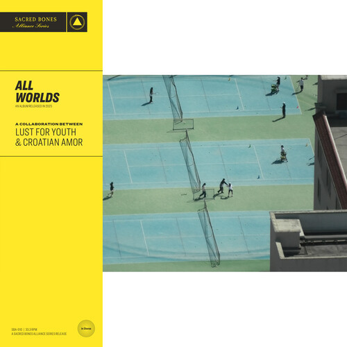 Lust for Youth & Croatian Amor – All Worlds [New Vinyl LP] Clear Vinyl