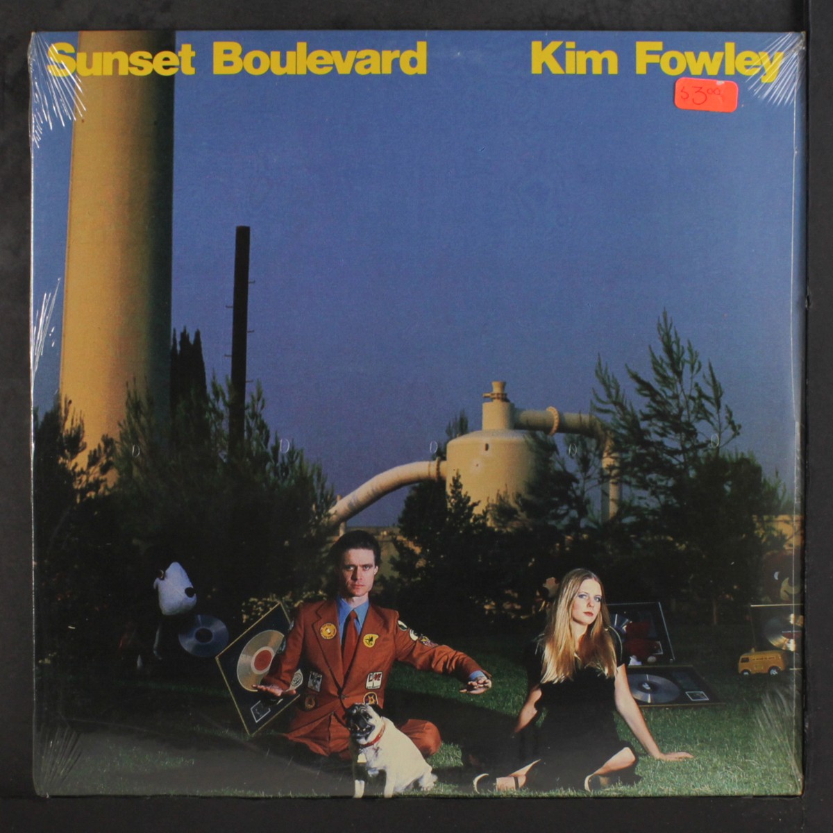 KIM FOWLEY: sunset boulevard PVC 12″ LP 33 RPM Sealed