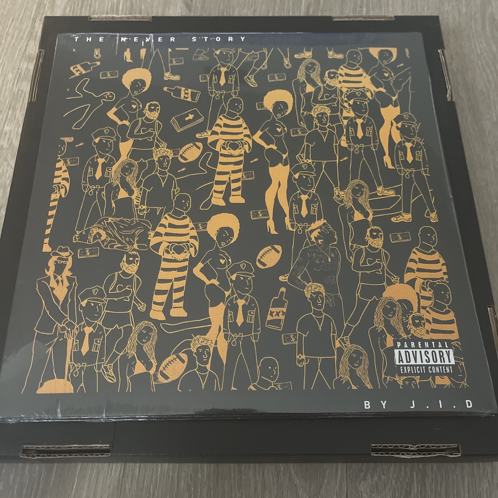 The Never Story by Jid Black Vinyl Dreamville Childish Earthgang NEW Record LP