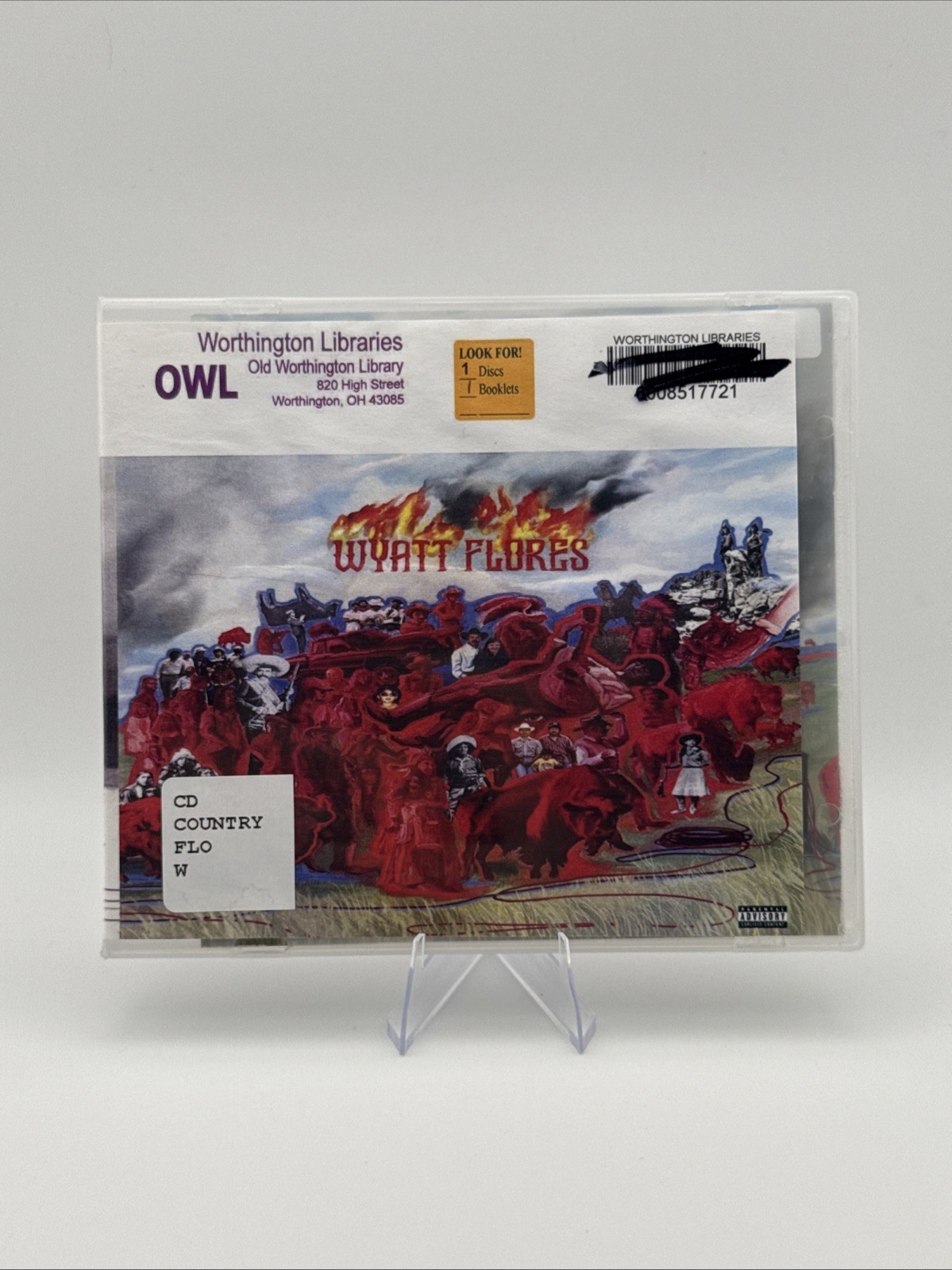 Wyatt Flores Welcome To The Plains Audio CD | FREE SHIPPING