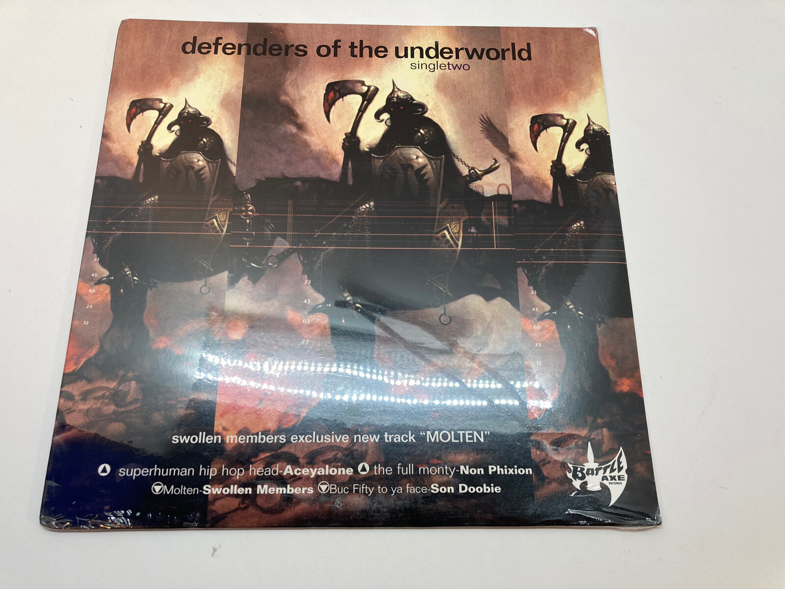 DEFENDERS OF THE UNDERWORLD SINGLE TWO 12″ VINYL RECORD SINGLE FT. New Sealed