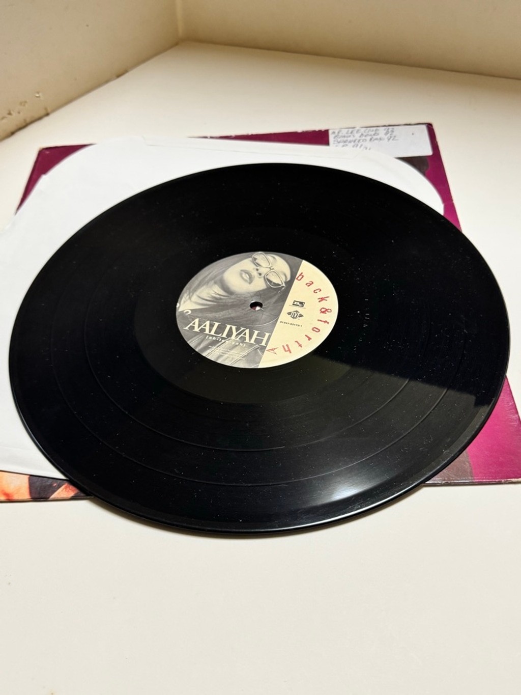 Aaliyah / Back & Forth Original 12″ Single (1994 JIve) R.Kelly