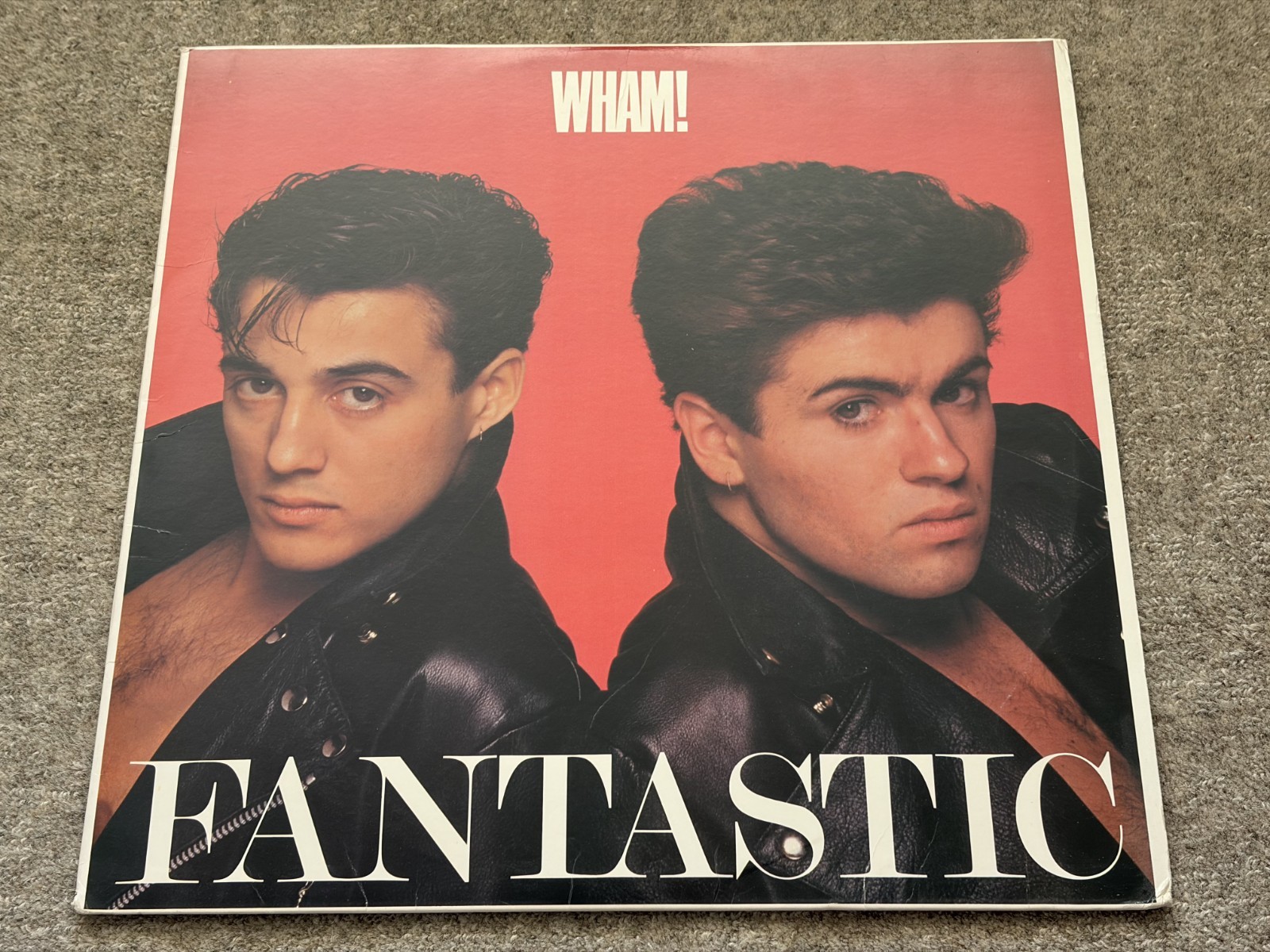 Wham! U.K. Fantastic Vinyl LP 1983 Columbia BFC 38911 US Pressing Pop Album