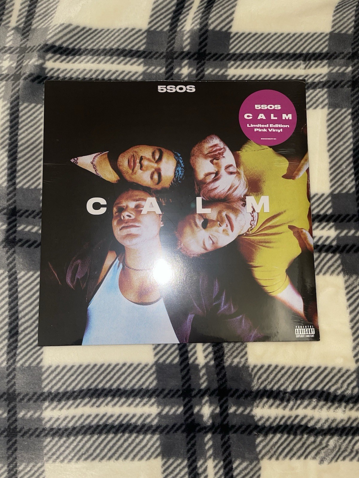 Rare Limited 5 Seconds of Summer Calm Vinyl UO Pink 5SOS Lp Sealed New