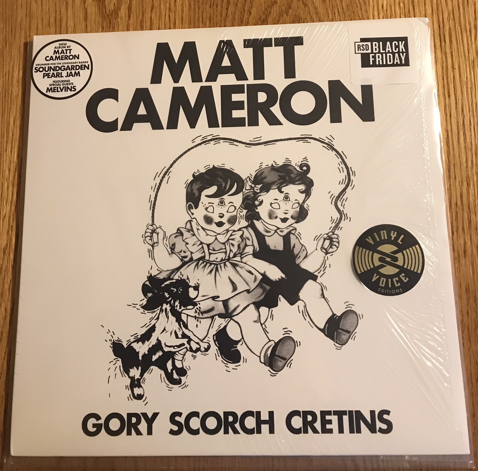 MATT CAMERON * GORY SCORCH CRETINS * WHITE Vinyl * RSD 2023 NEW ! * Lmtd 2500