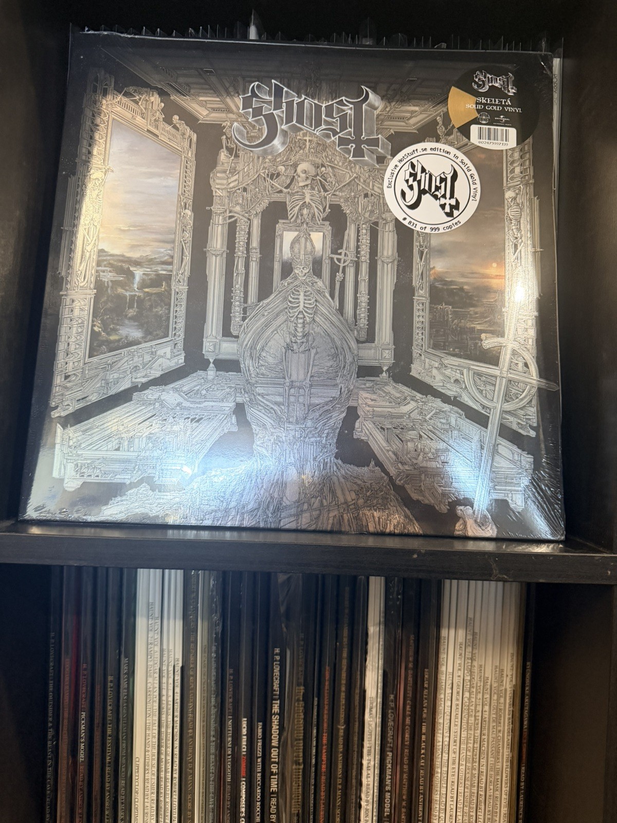 GHOST Skeleta LE Gold Vinyl SEALED NEW #831/999