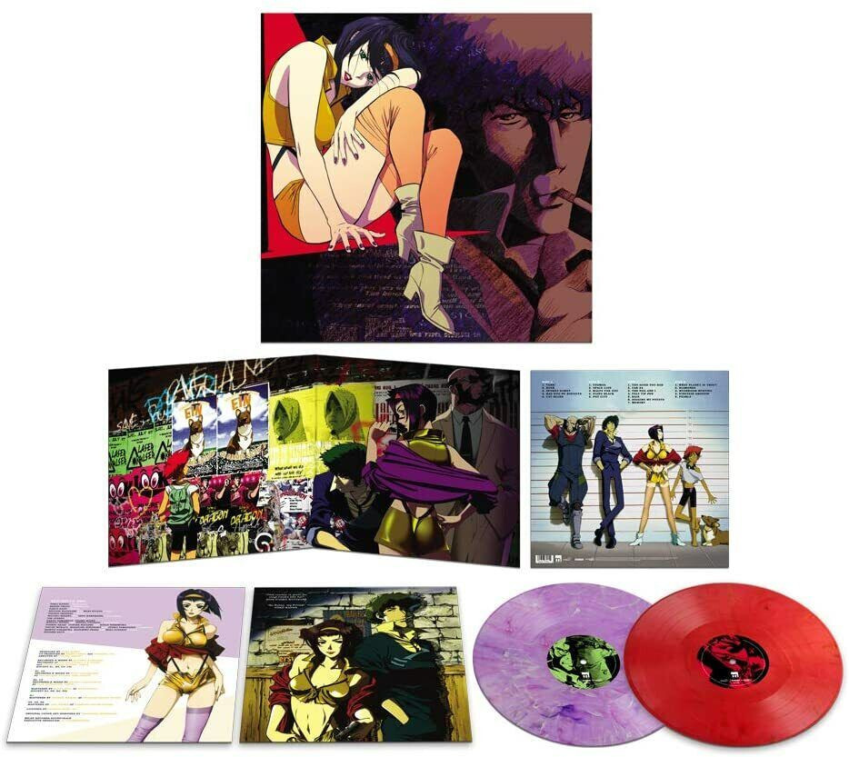 Cowboy Bebop (Seatbelts) Original Soundtrack Vinyl LP (Limited Red and Purple)