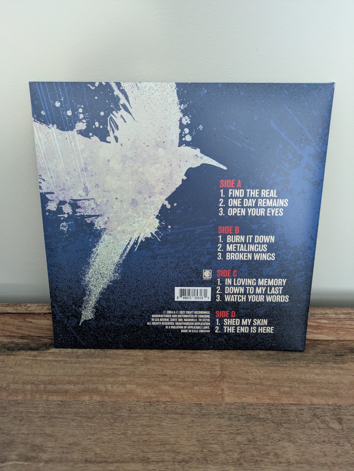 ALTER BRIDGE:One Day Remains LP Z2 Comics Edition Red Vinyl