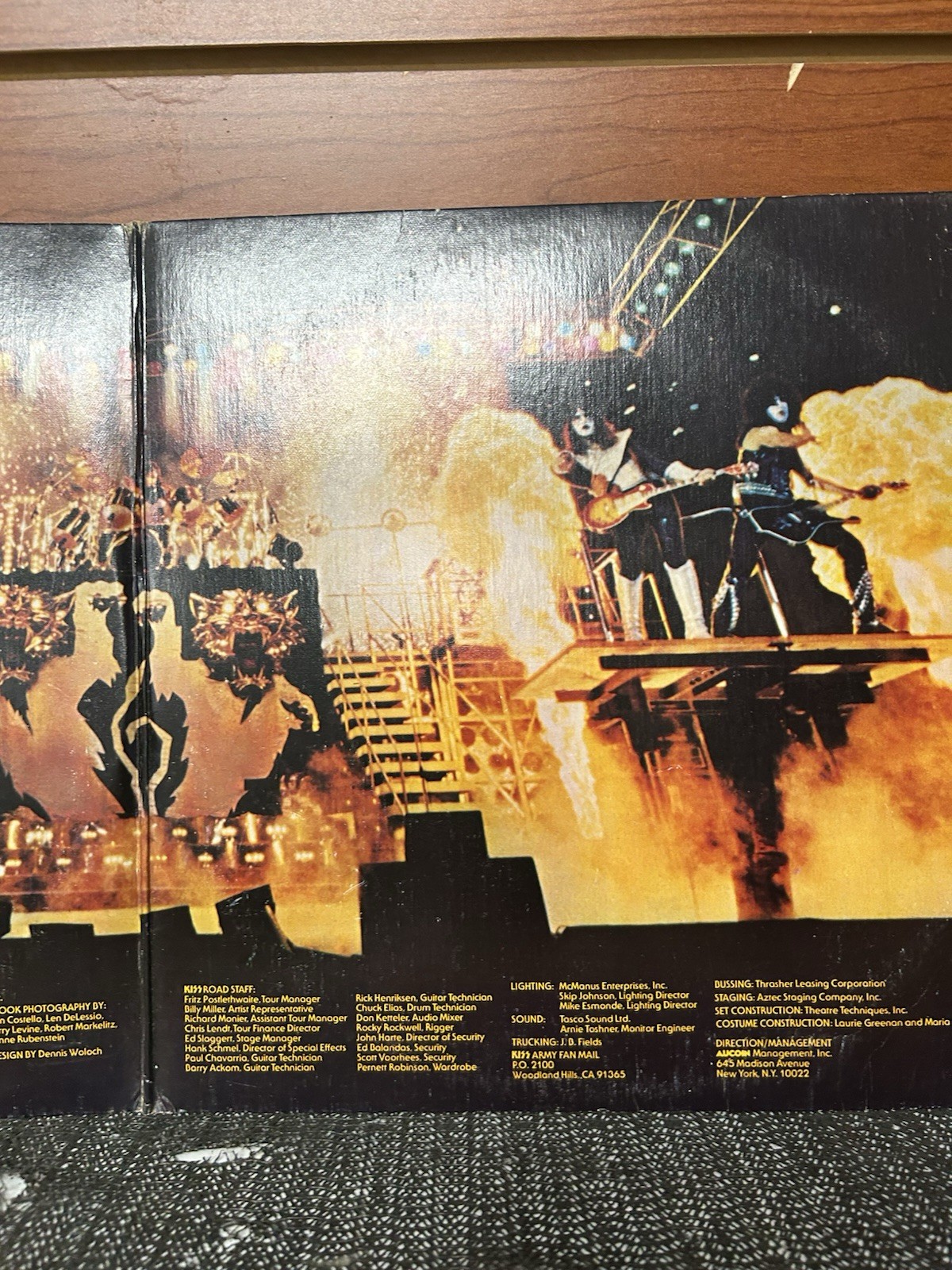 Alive II 2xLP by Kiss vinyl 1977 VG NBLP7076-2 Casablanca Records