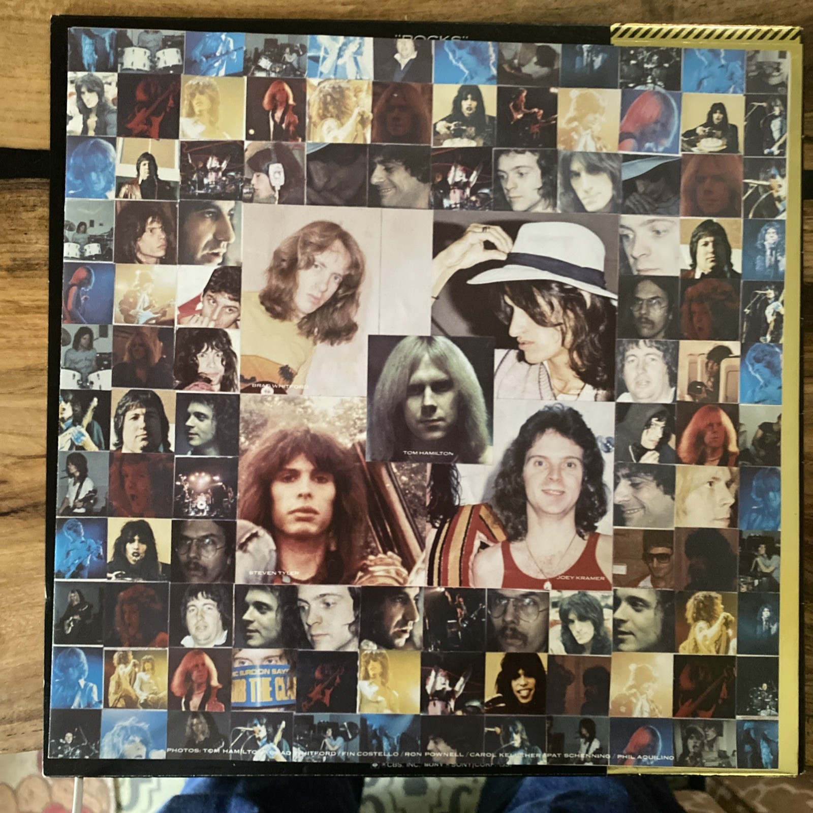 Aerosmith ~ Rocks ~ Vintage Japanese LP w/Insert CBS/Sony – 25AP 78