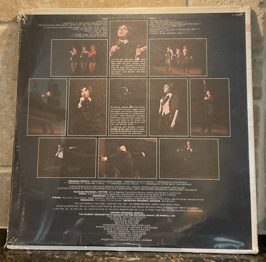 🎤 Liza Minnelli – Live at the Winter Garden (1974) Columbia PC 32854–SEALED LP