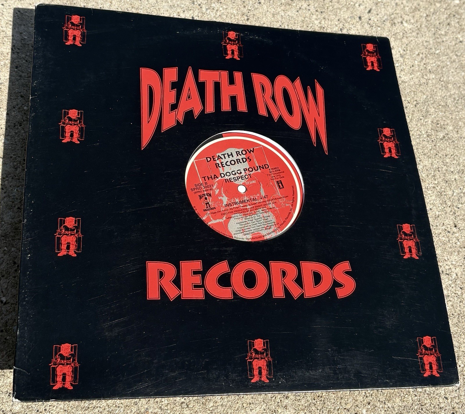 THA DOGG POUND Respect Vinyl RAP HIP HOP Death Row Records