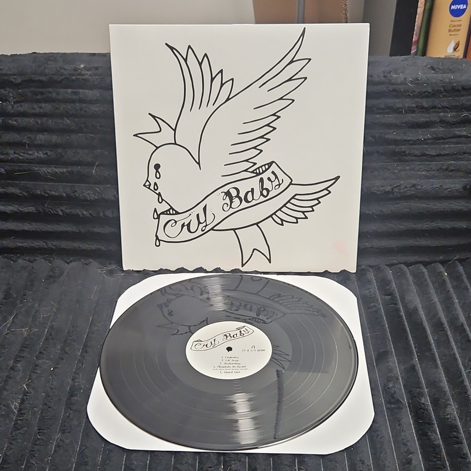 Lil Peep Cry Baby Black Vinyl LP 12″ 33 RPM