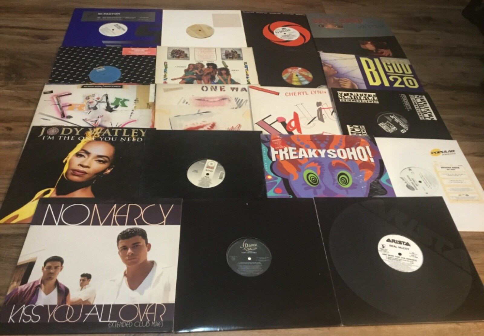 Lot of 19 LP’S 1980’s-2000’s DJ Hip Hop Rap Disco 12” Single Promo Vinyl Albums