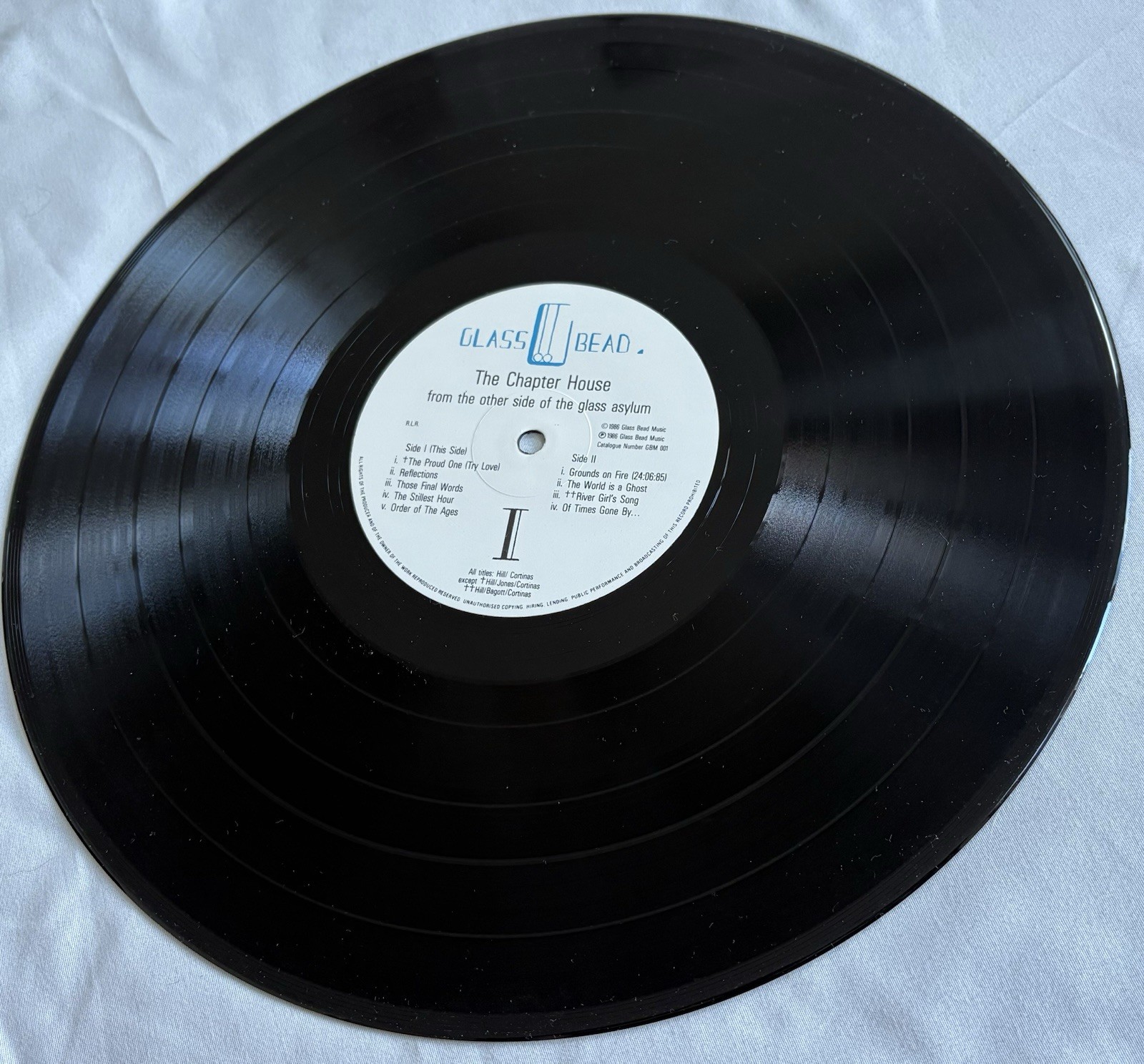 The Chapter House – From The Other Side…Of The Glass Asylum – Vinyl LP 1986 EX