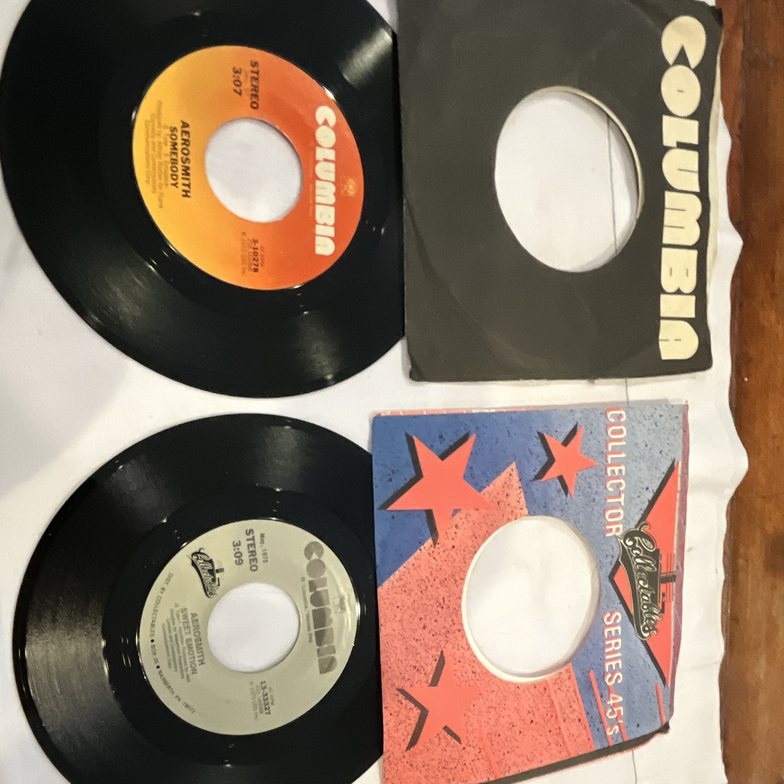 Aerosmith 45 Records