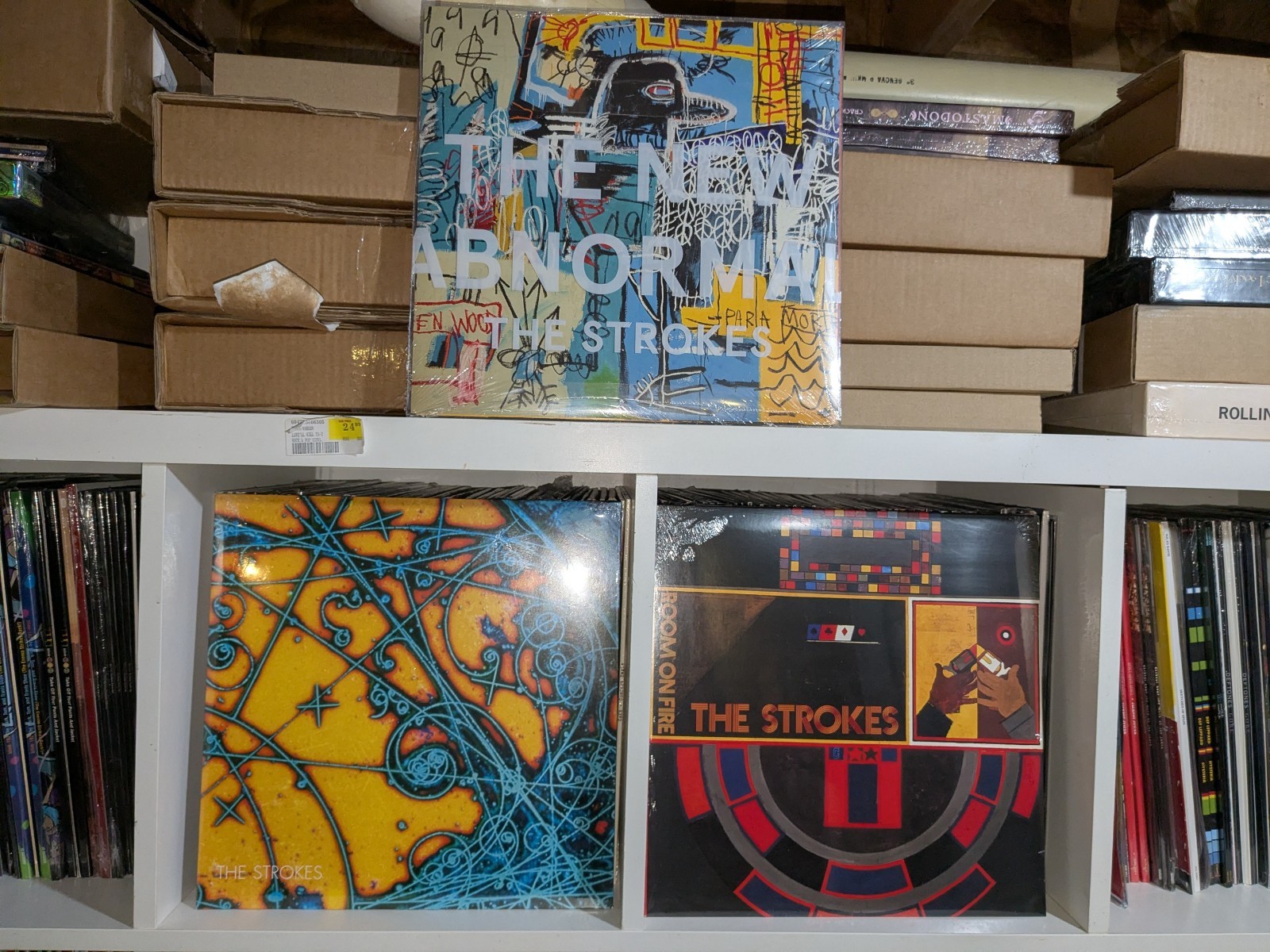 3 ALBUM LOT The Strokes NEW ABNORMAL + IS THIS IT + ROOM ON FIRE Vinyl LP NEW!