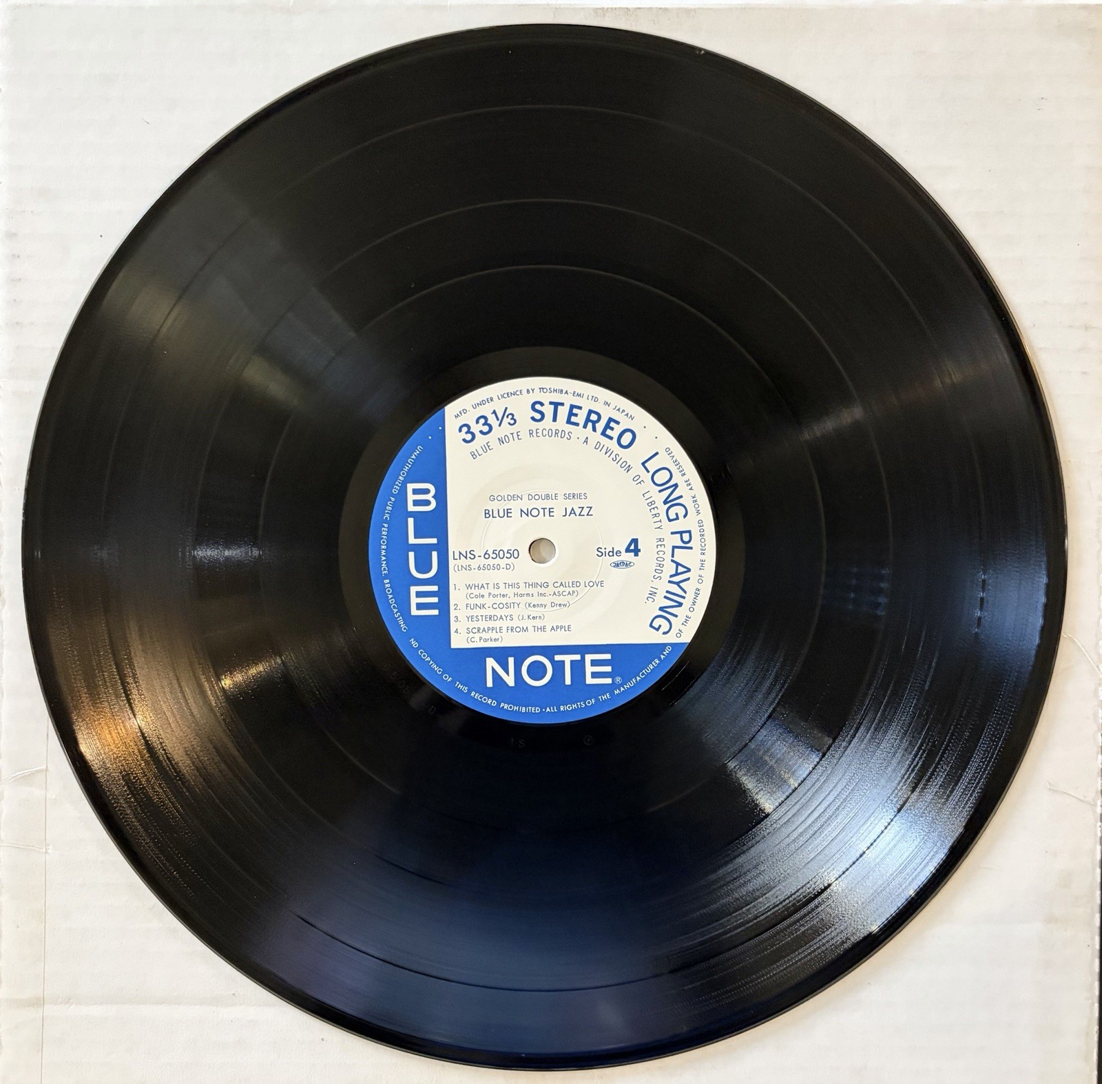 Blue Note Jazz Golden Double 32-Various (2LP’s, NM, Comp, Gatefold, OBI, Import)