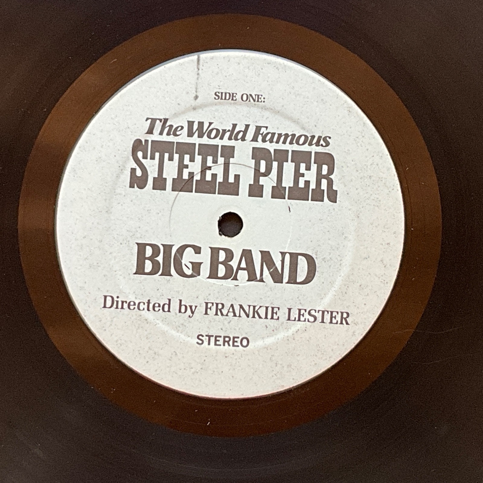 Frankie Lester, The World Famous Steel Pier Big Band, Vinyl LP