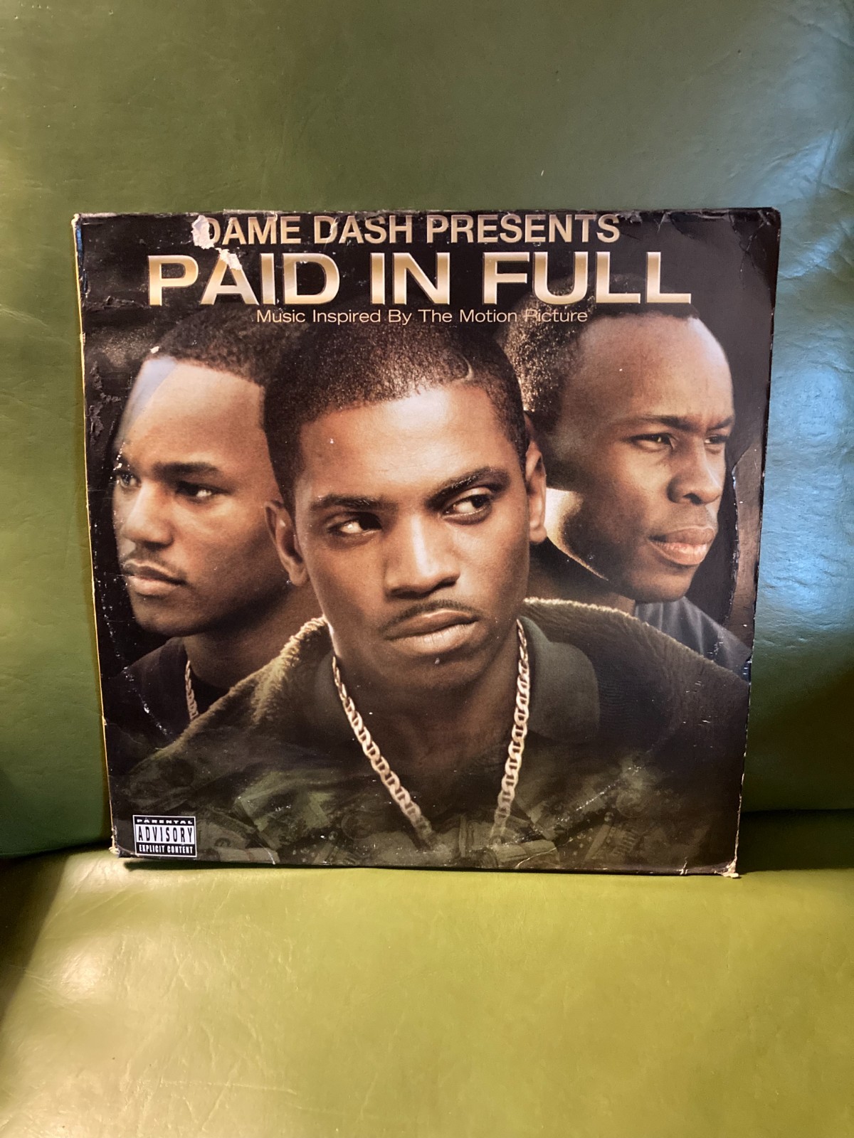 Paid In Full Soundtrack 2LP Vinyl PROMO Roc-A-Fella Records, Jay Z, Dame Dash VG