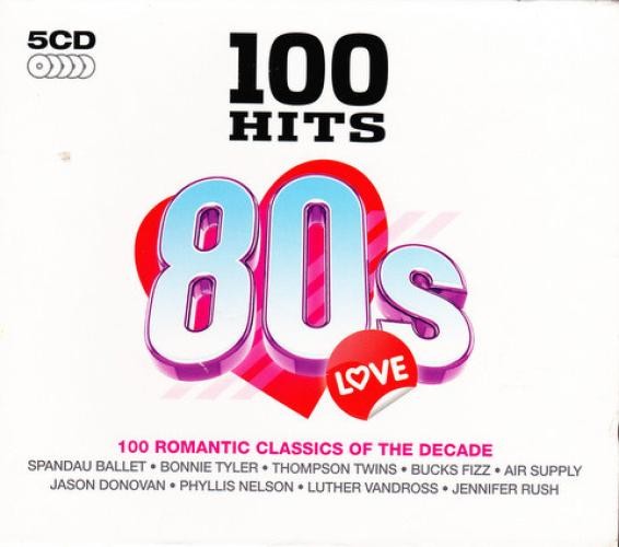 Various – 100 Hits 80s Love – Box + 5xCD, Comp – 2009 – 100 Hits, Demon Music Gr