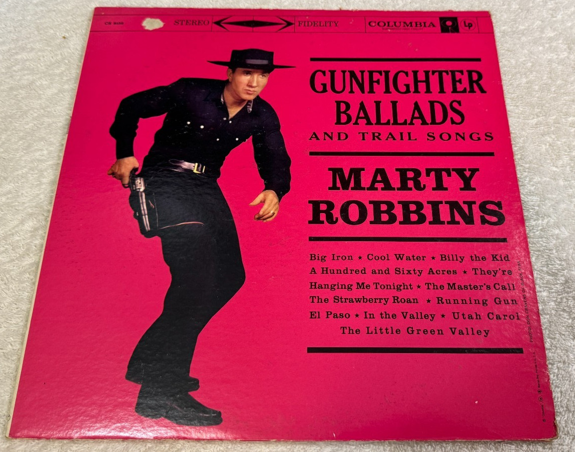Marty Robbins Gunfighter Ballads, one of their best. My personal collection.