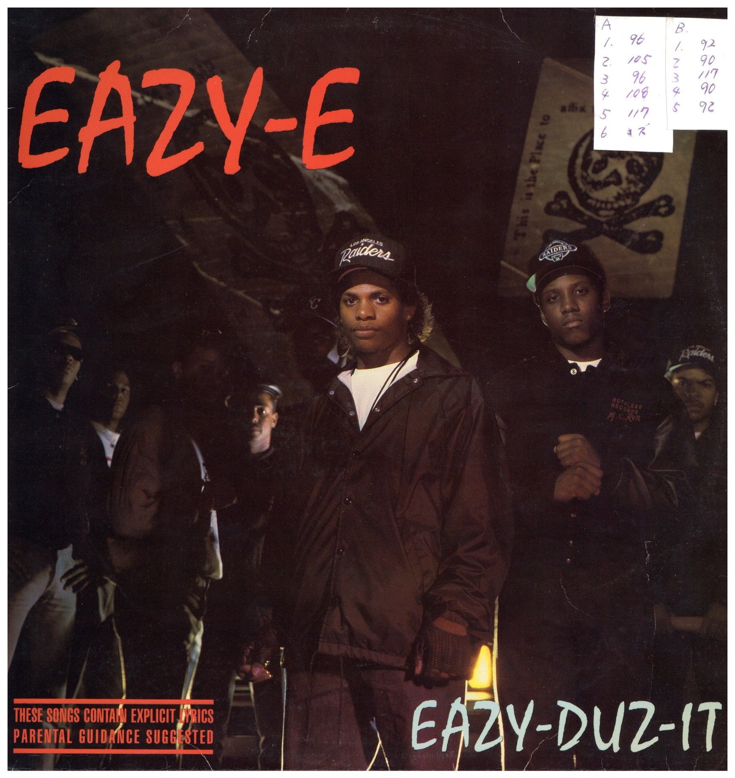 Eazy-E – Eazy-Duz-It ’88 LP US ORG!G+/VG