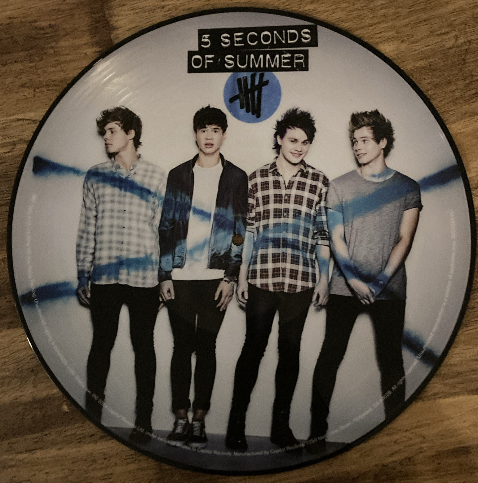 5 Seconds of Summer – 5 Seconds of Summer Multicolor Picture Disc Vinyl Record